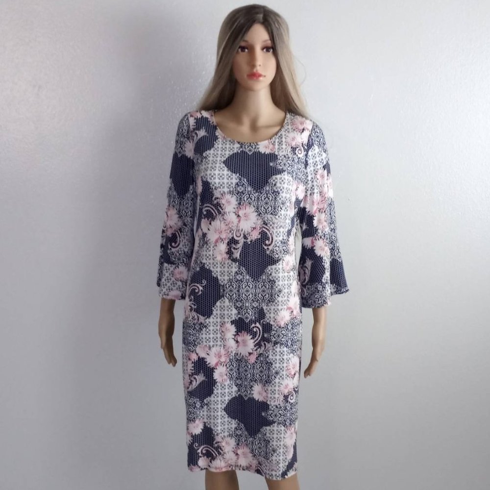 Glamour Floral Printed Dress